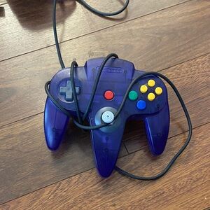 Nintendo Indigo Controller with Multicolor Buttons